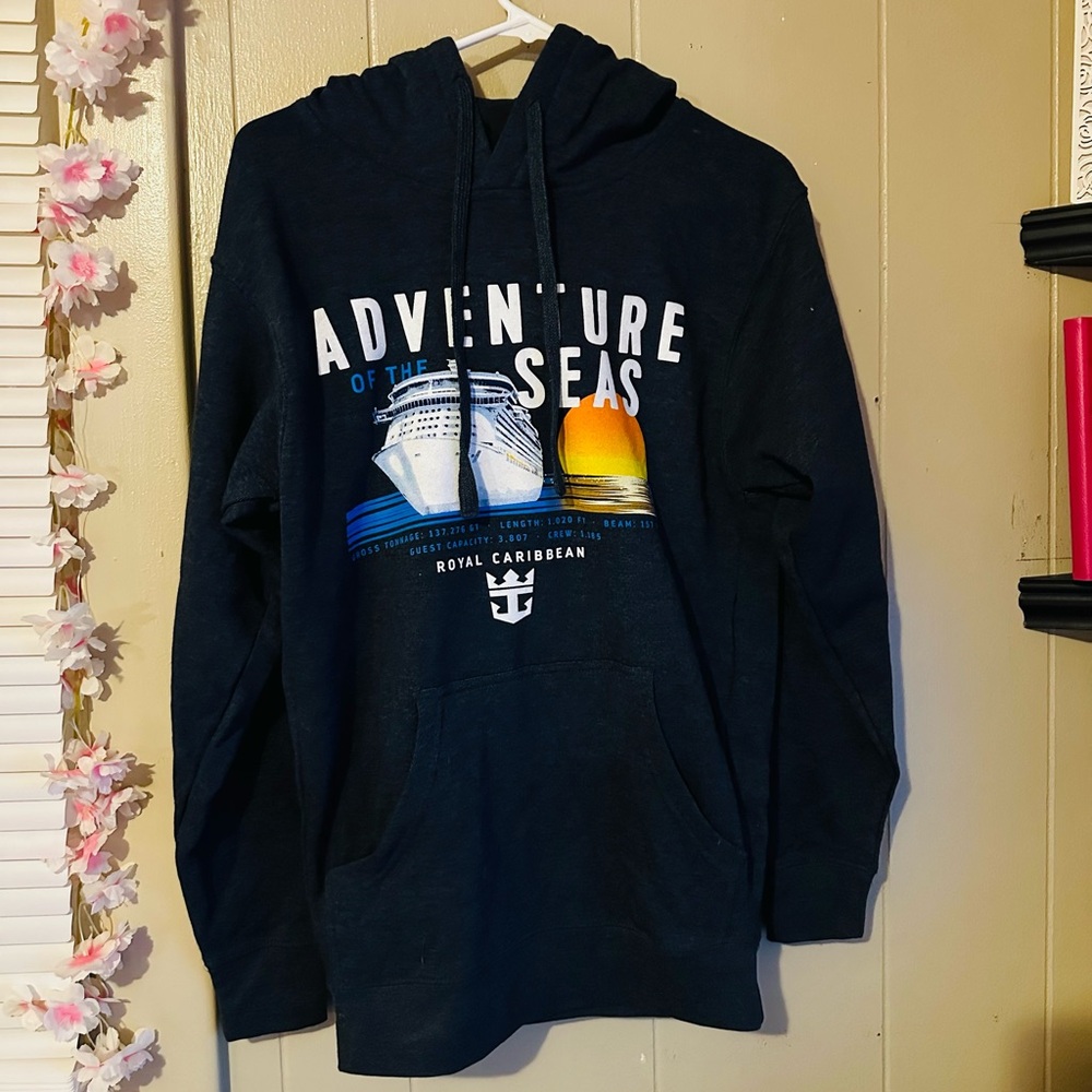 Royal Caribbean Adventure of the Seas Dark Gray Hoodie